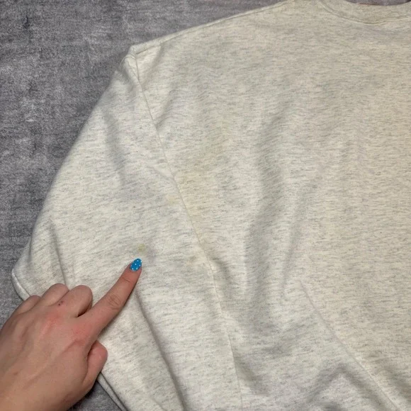 Toronto Raptors Sweatshirt Mens XL Grey Vintage 90s Ravens Athletic NBA Crewneck - Picture 10 of 15